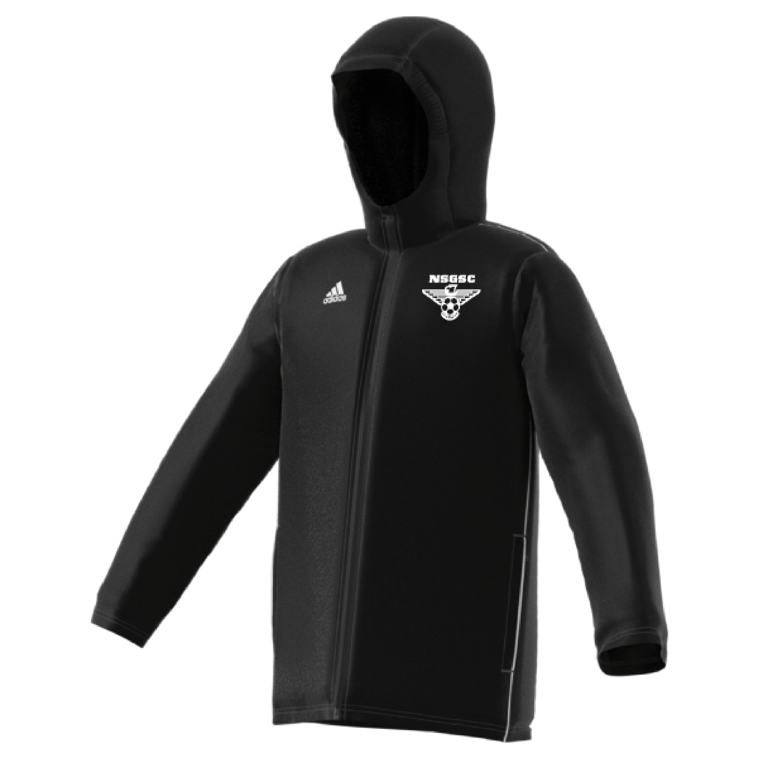 Core-18-Stadium-Jacket---Black Core 18 Stadium Jacket Black